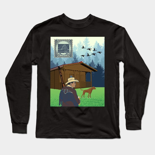 On the ranch Long Sleeve T-Shirt by Benjamin Customs